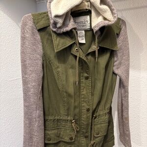 American rag olive green jacket